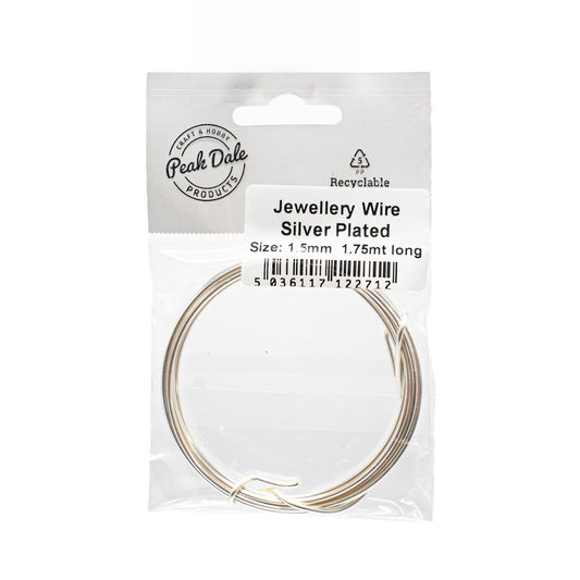 Jewellery Wire S/P 1.5mm - 1.75mt