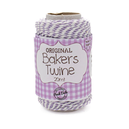Bakers Twine HEATHER/WHITE 20 mt - Default Title (BAKHEA)