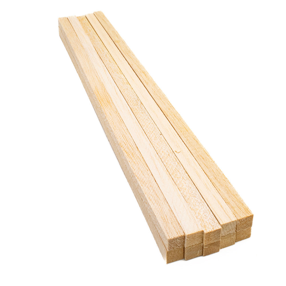 Balsa 12.6 x 12.6 x 450mm Pack 10 - Default Title (BALSA12X12)