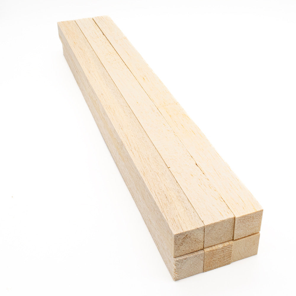 Balsa 25 x 25 x 450mm Pack 6 - Default Title (BALSA25X25)