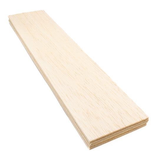 Balsa 3.2 x 100 x 450mm Pack 5 - Default Title (BALSA3X100)