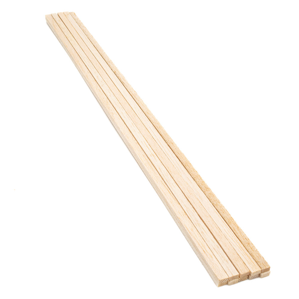 Balsa 3.2 x 6.4 x 450 mm Pack 10 - Default Title (BALSA3X6)