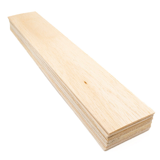 Balsa 3.2 x 75 x 450 mm Pack 10 - Default Title (BALSA3X75)