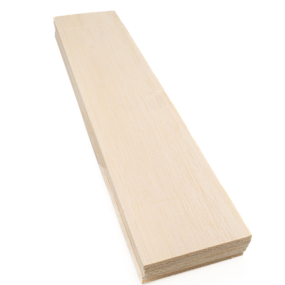 Balsa 6.4 x 100 x 450 mm Pack 5 - Default Title (BALSA6X100)