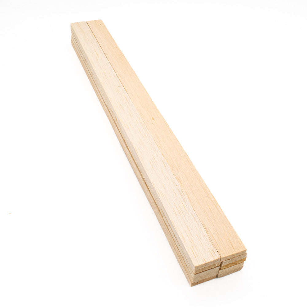 Balsa 6.4 x 25 x 450 mm Pack 10 - Default Title (BALSA6X25)