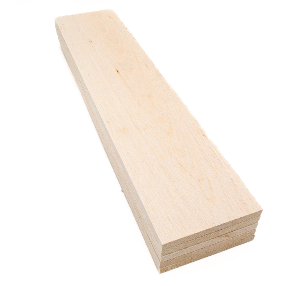 Balsa 9.6 x 100 x 450 mm Pack 5 - Default Title (BALSA9X100)