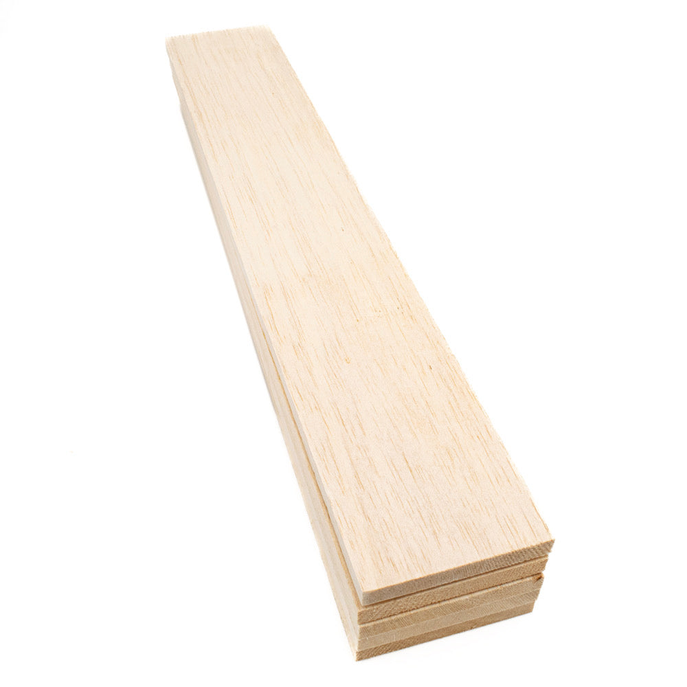 Balsa 9.6 x 75 x 450 mm Pack 5 - Default Title (BALSA9X75)