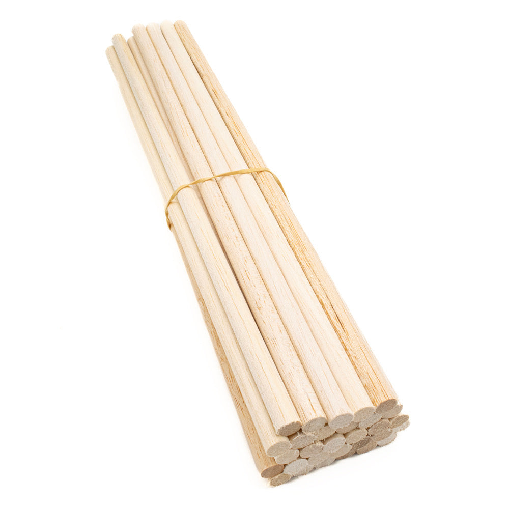 Balsa Dowel 13mm x 450mm Bulk Pack 30 - Default Title (BALSADOW13-30)
