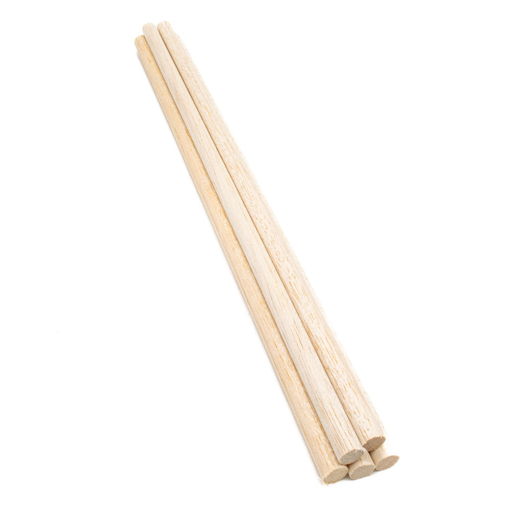 Balsa Dowel 13mm x 450 mm Pack of 5 - Default Title (BALSADOW13)