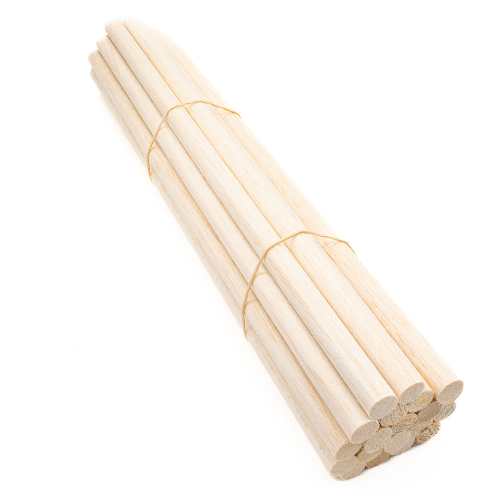 Balsa Dowel 16mm x 450mm Bulk Pack 20 - Default Title (BALSADOW16-20)