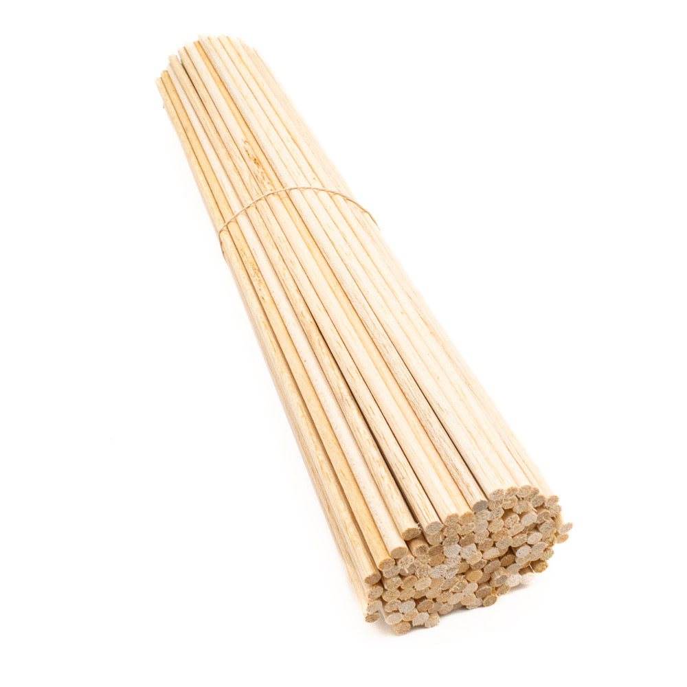 Balsa Dowel 6.5mm x 450mm Bulk Pack 100 - Default Title (BALSADOW6-100)