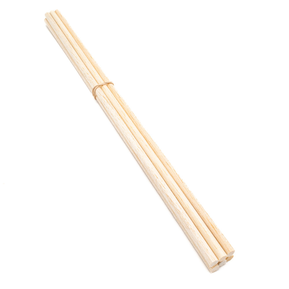 Balsa Dowel 8mm x 450 mm Pack of 6 - Default Title (BALSADOW8)