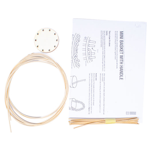 Basketry Kit Mini Basket with Handle - Default (BASKITBASMINI)