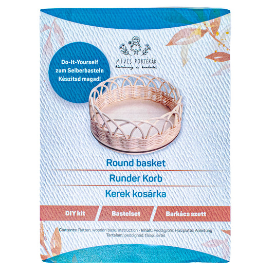 Basketry Kit Round Basket 16cm - Default (BASKITBASROUND)