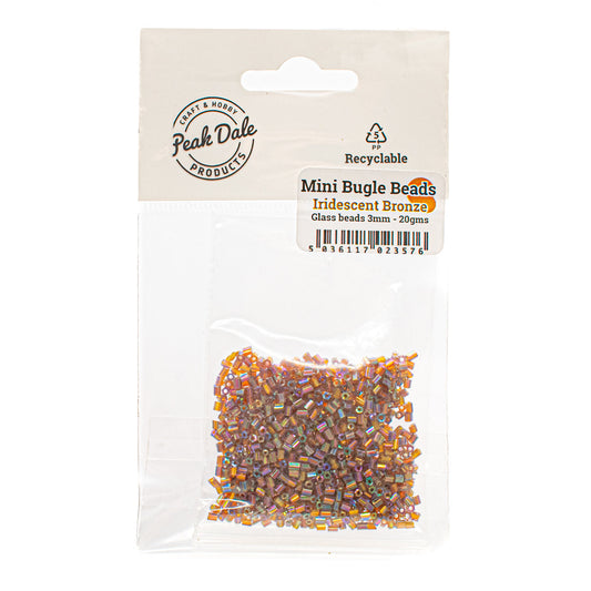 Mini Bugle Beads Iri Bronze - Default Title (BBMINIBRO)