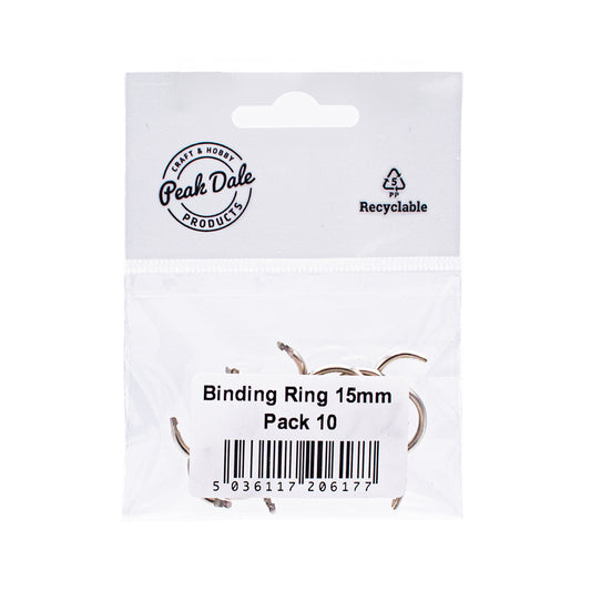 Binding Ring 15 mm Pack 10 - Default (BINDRING1510)