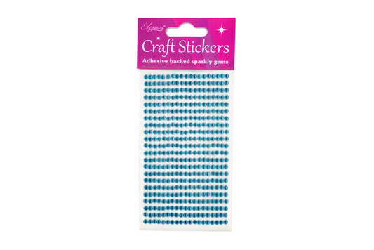 Adhesive Backed Gems 3mm Blue - Default Title (BLI3BLUE)