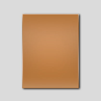 CB42 Oblong 25x19 mm Copper Blank 10 Pack