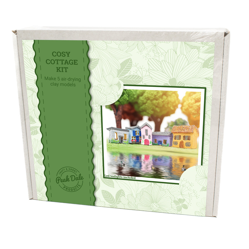 Clay Modelling Kit Cosy Cottages - Default Title (CLAYKITCOSY)