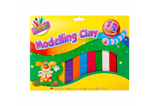 Modelling Clay Assorted Medium 12 Strips - Default Title (CLAYMODMED)