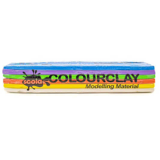 Scola Colour Clay 500gm RAINBOW - Default Title (CLAYSCORAIN)