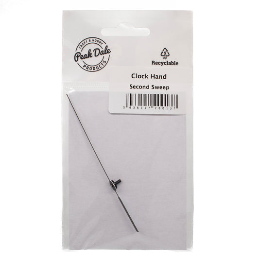 Clock Hand Second Sweep Black - Default Title (CLOHANDSEC)