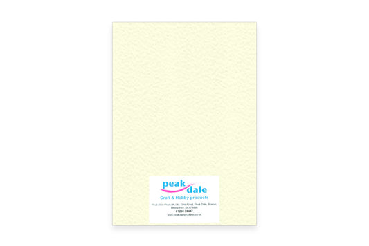 Cardstock A4 Hammered Cream Pack of 100 (300gsm) - Default Title (CS3HAMCRE)
