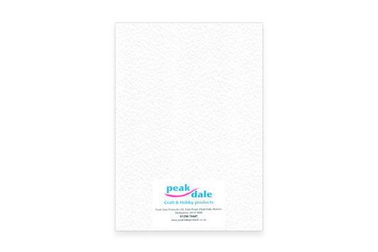 Cardstock A4 Hammered White Pack of 100 (300gsm) - Default Title (CS3HAMWHI)
