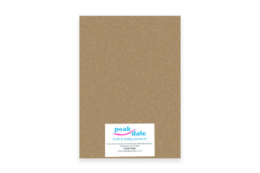 Cardstock A4 Kraft Pack of 50 (280gsm) - Default Title (CS3PLAKRA)