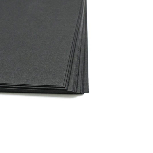 Cardstock Linen Black A4 (25) - Default (CSLINBLA)