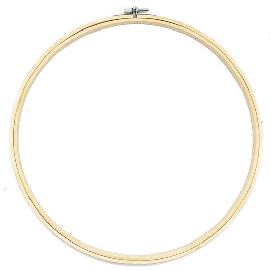 Embroidery Hoop Bamboo 30cm (12 inch) - Default Title (EMBHOOP12)