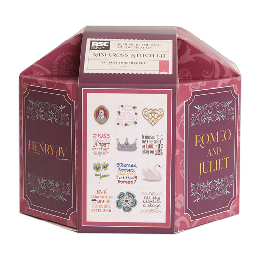 RSC Embroidery Kit 12 Mini Cross stitch LOVE - Default (EMBKIT12LOVE)
