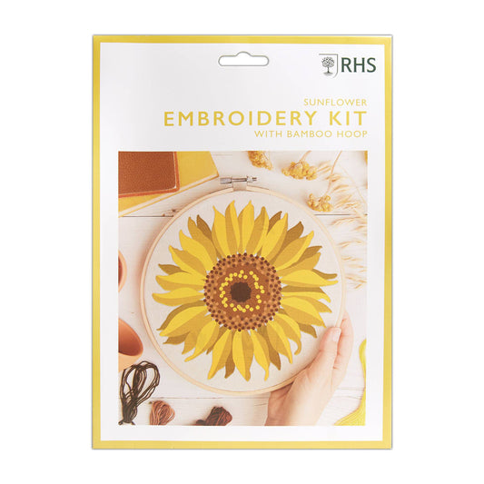 RHS Embroidery Kit SUNFLOWER