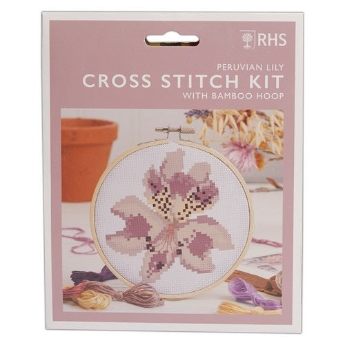 RHS Cross Stitch Kit PERUVIAN LILY - Default (EMBKITXPER)
