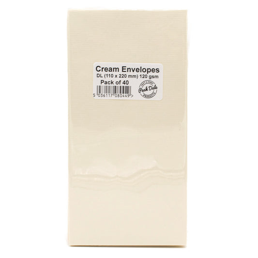 Envelopes DL CREAM Pack 40 - Default Title (ENVDLCR40)