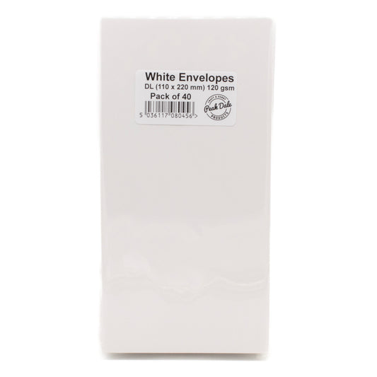 Envelopes DL WHITE pk 40 - Default (ENVDLWH40)