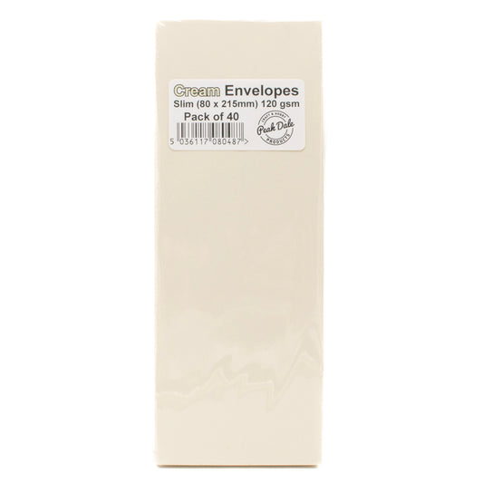 Envelopes Slim CREAM Pack 40 - Default Title (ENVSLCR40)