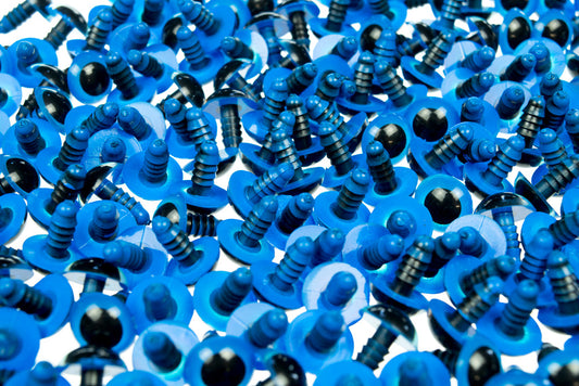 Safety Eyes 12mm Blue 500 pairs - Default Title (EY12BLU500)