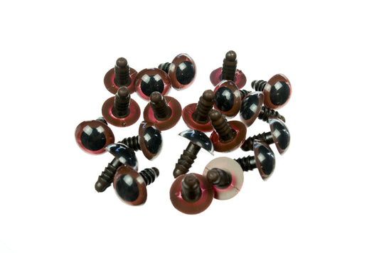 Safety Eyes 12mm Brown 10 pairs - Default Title (EY12BRO10)