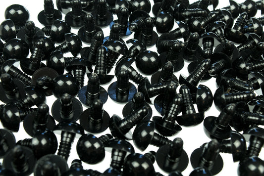 Safety Eyes 14mm Black 100 pairs - Default Title (EY14BLAH)