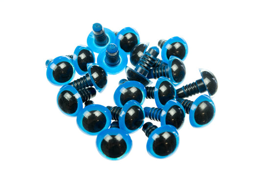 Safety Eyes 14mm Blue 10 pairs - Default Title (EY14BLU10)