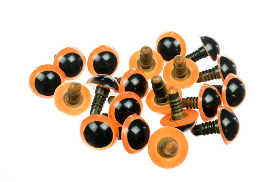 Safety Eyes 16mm Amber 10 pairs - Default Title (EY16AMB10)