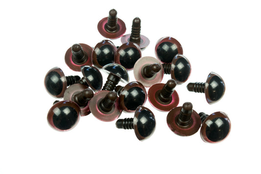Safety Eyes 16mm Brown 10 pairs - Default Title (EY16BRO10)