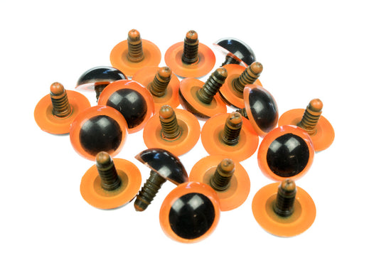 Safety Eyes 20mm Amber 10 pairs - Default Title (EY20AMB10)