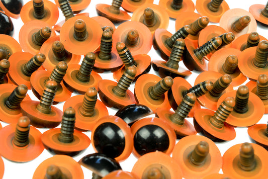 Safety Eyes 20mm Amber 100 pairs - Default Title (EY20AMBH)