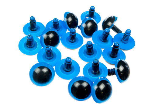 Safety Eyes 20mm Blue 10 pairs - Default Title (EY20BLU10)
