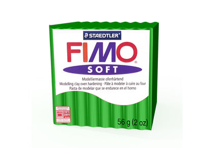 Fimo 8020-53 Soft Tropical Green Standard Block