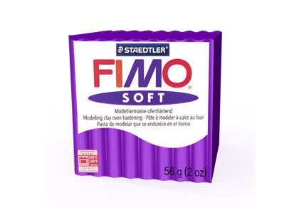 Fimo 8020-61 Soft Purple Standard block
