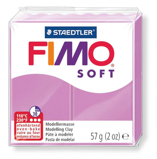 Fimo 8020-62 Soft Lavender Standard Block - Default Title (FIMOS62)