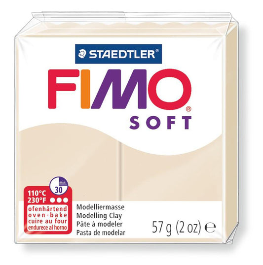 Fimo 8020-70 Soft Sahara Standard block - Default Title (FIMOS70)